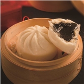 包点一家香浓黑芝麻流沙包1*9